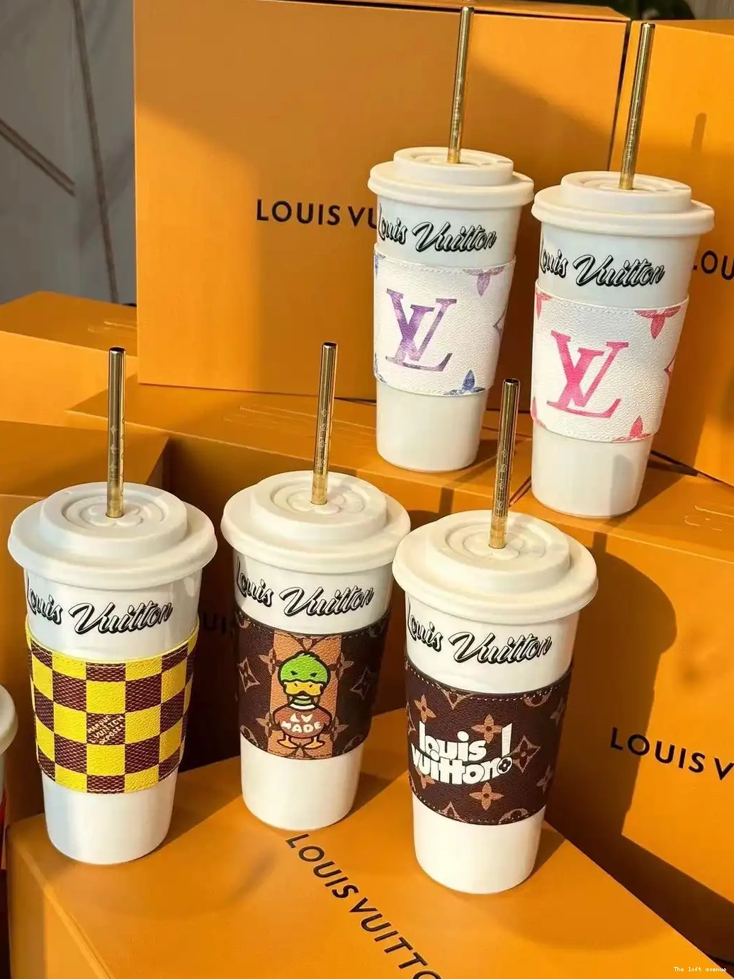 CUSTOM CUP STRAW LOUIS AND 0505